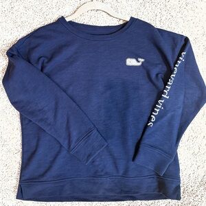 Vineyard Vines Navy Whale Logo Sweatshirt – Size Medium NWOT